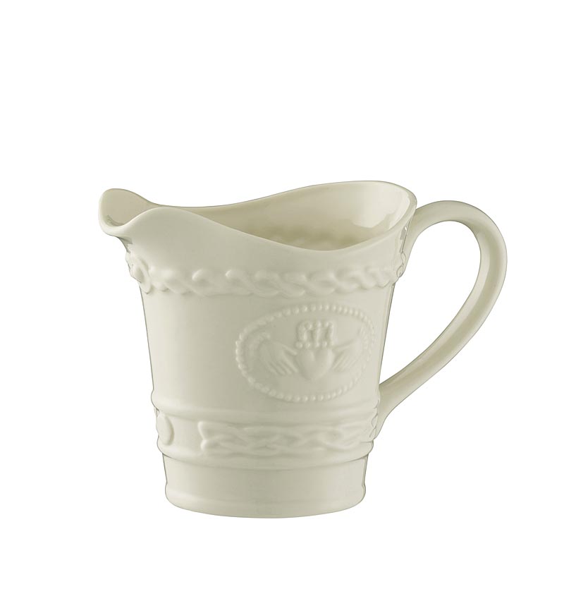 Product image for Belleek Claddagh Cream/Condiment Jug