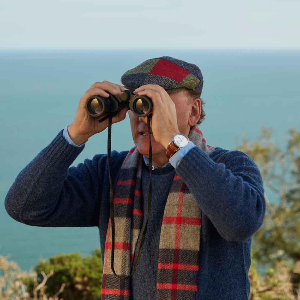 Product image for SALE | Irish Hat | Tailored Donegal Tweed Patch Cap