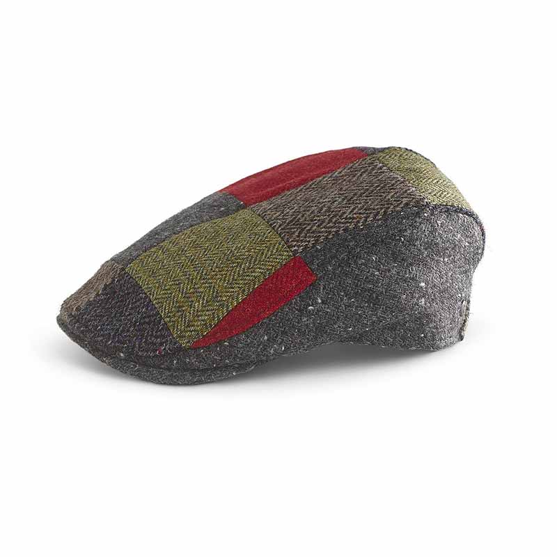 Product image for SALE | Irish Hat | Tailored Donegal Tweed Patch Cap