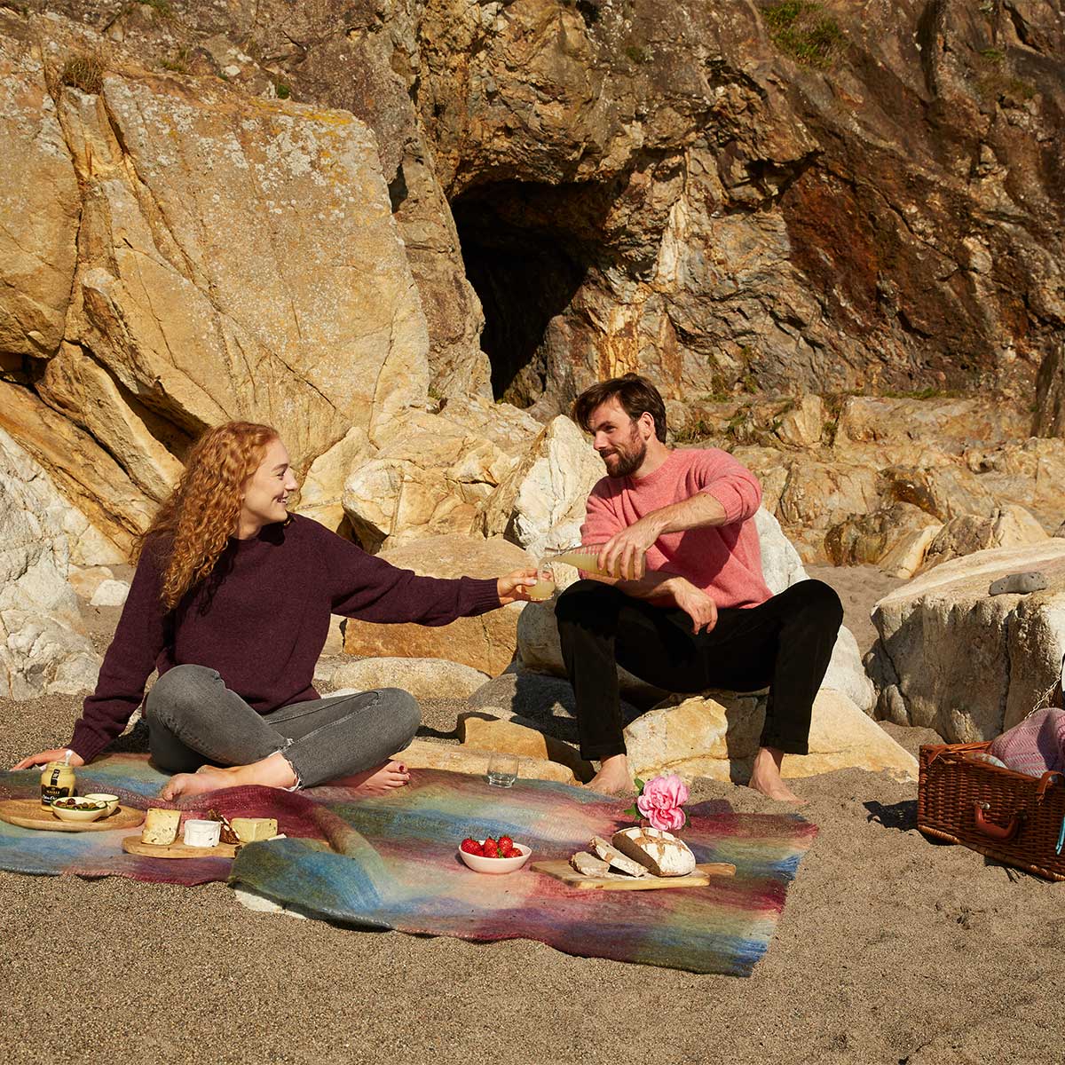 Product image for Irish Home | COLIEMORE Mohair Wool Throw