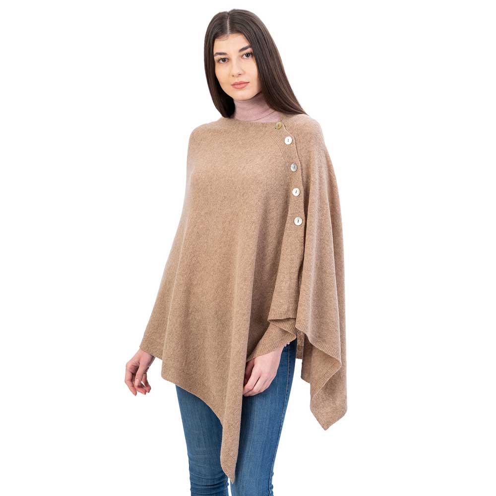 Product image for Irish Shawl | Ladies Soft Lambswool Shawl Cape Scarf