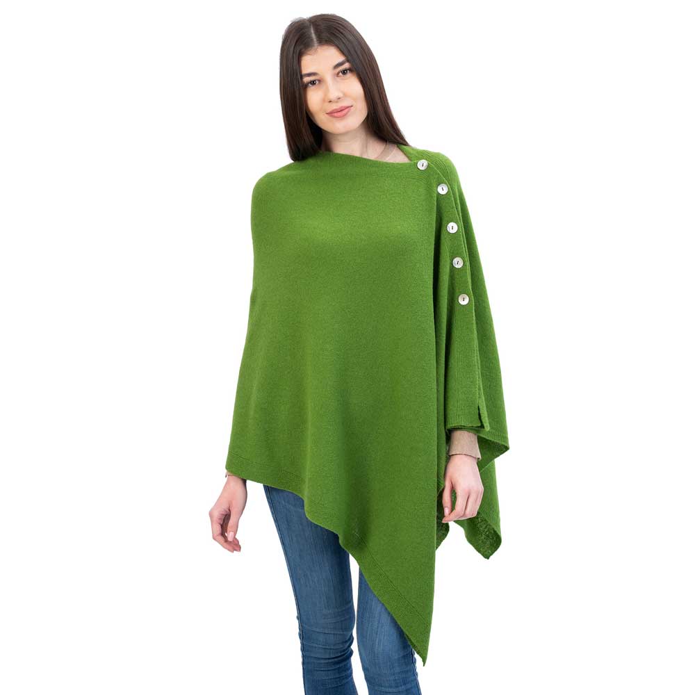 Product image for Irish Shawl | Ladies Soft Lambswool Shawl Cape Scarf