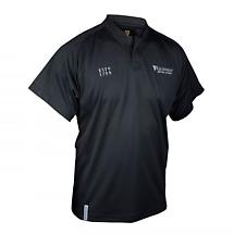 Alternate image for Guinness Black Embossed Print Rugby Shirt