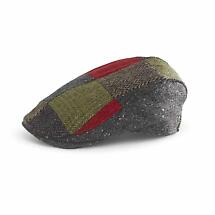 Alternate image for SALE | Irish Hat | Tailored Donegal Tweed Patch Cap