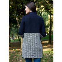 Alternate image for Irish Coat | Ladies Herringbone Wool Coat