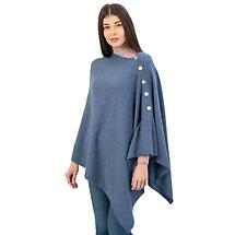 Alternate image for Irish Shawl | Ladies Soft Lambswool Shawl Cape Scarf