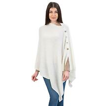 Alternate image for Irish Shawl | Ladies Soft Lambswool Shawl Cape Scarf
