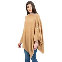 Alternate image for Irish Shawl | Ladies Soft Lambswool Shawl Cape Scarf