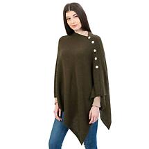 Alternate image for Irish Shawl | Ladies Soft Lambswool Shawl Cape Scarf