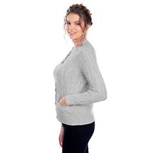 Alternate image for Irish Cardigan | Cable Knit Button Ladies Cardigan