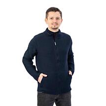 Alternate image for Irish Cardigan | Aran Cable Knit Full Zip Mens Cardigan