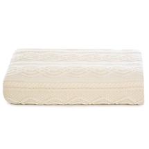 Alternate image for Irish Throw | King Size Merino Wool Cable Knit Throw
