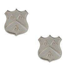 Alternate image for Sterling Silver Family Crest Cufflinks