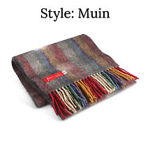 Alternate image for Irish Scarf | 100% Lambswool 78 inch x 9 inch