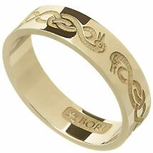 Alternate image for Celtic Ring - Ladies 'Le Cheile' Celtic Wedding Ring